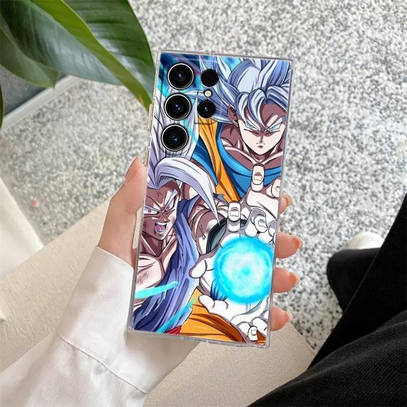 Dragons Balls Super Son Goku Vegeta S26 Ultra Case For Samsung Galaxy S25 S26 S24 S23 Ultra S22 S20 Plus S21 FE A57 Phone Cover
