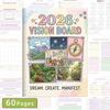 1КНИГА 2026 ВИЗУАЛИЗАЦИЯ ЖЕЛАНИЙ Книга для записи желаний, Планирование будущего