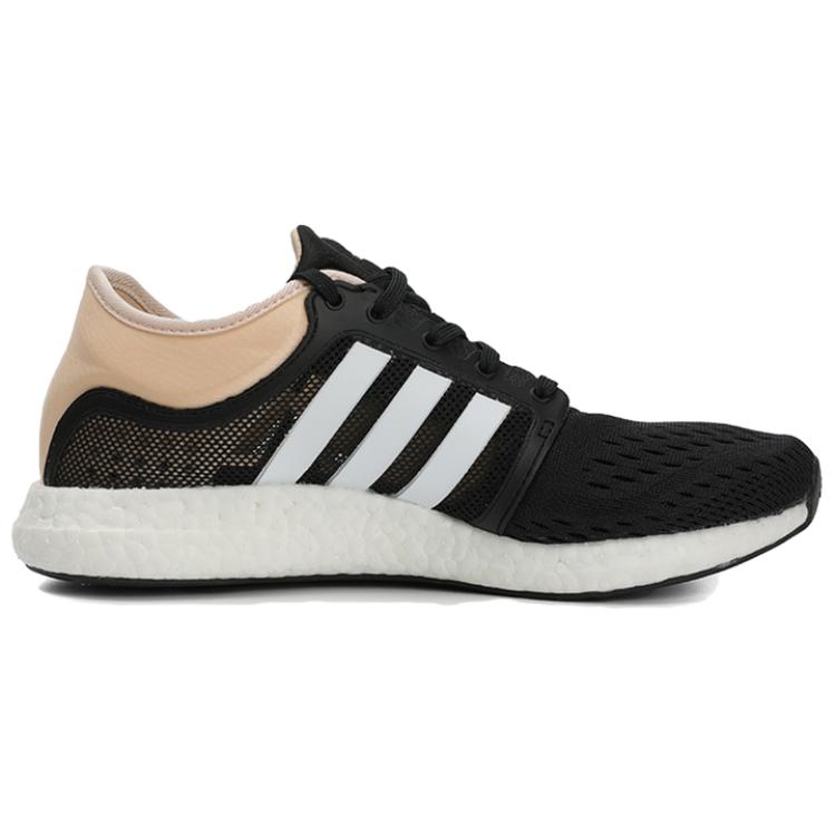 adidas Ракета Ускорение Удобная Ткань Нескользящие Легкие Низкие Марафонские Беговые Кроссовки Женские Кроссовки Черный Розовый EH0705