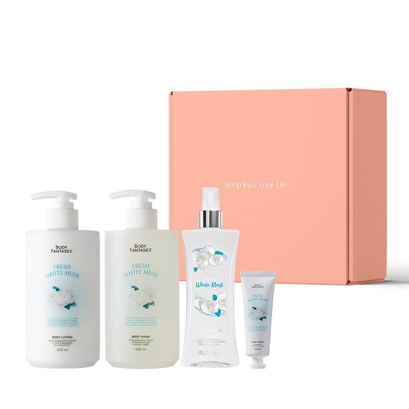 Body Fantasies Gift Set 236ml (White Musk)
