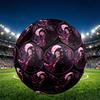 Demon Slayer Print Size 5 Soccer Ball, PU Wear Resistant Football for Match Training and Daily Practice, Birthday Gift for Soccer Fans