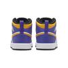 Кроссовки Air Jordan 1 Mid PS Lakers Детские Фиолетовый Темно-Конкорд Белый DQ8424-517