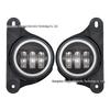 4-Inch 30W Front Fog Lights with Angel Eye for 07-17 Jeep Wrangler Models