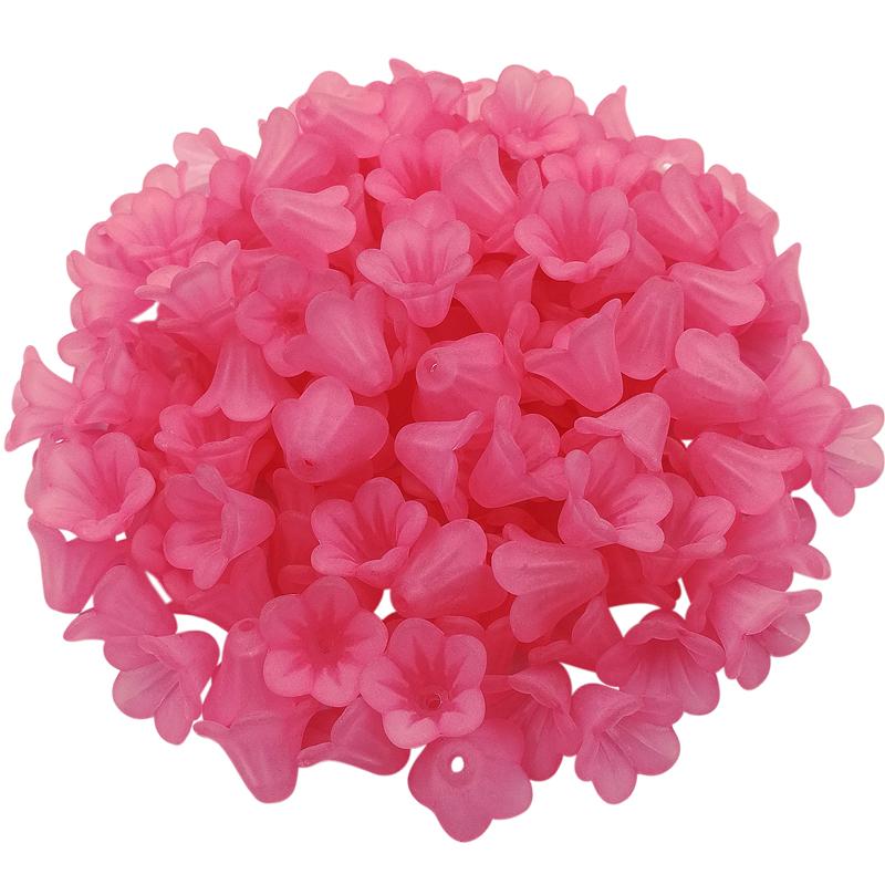 50 шт., цветные бисерные колпачки 13x10 мм, изготовление украшений своими руками, высококачественные матовые акриловые бусины-трубы