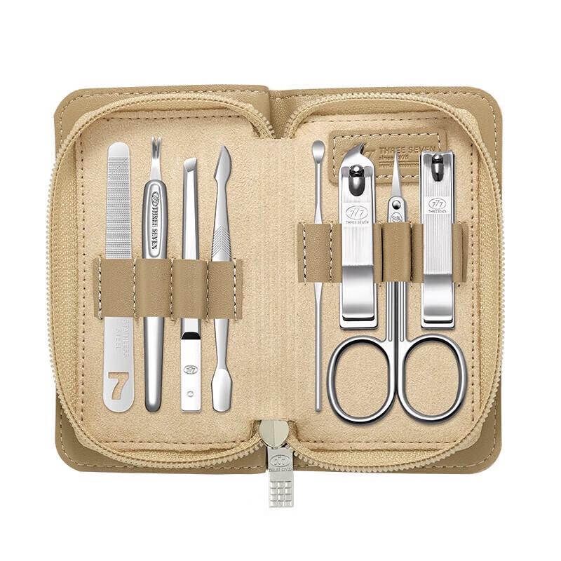 THREE SEVEN 8-Piece Nail Clipper Set