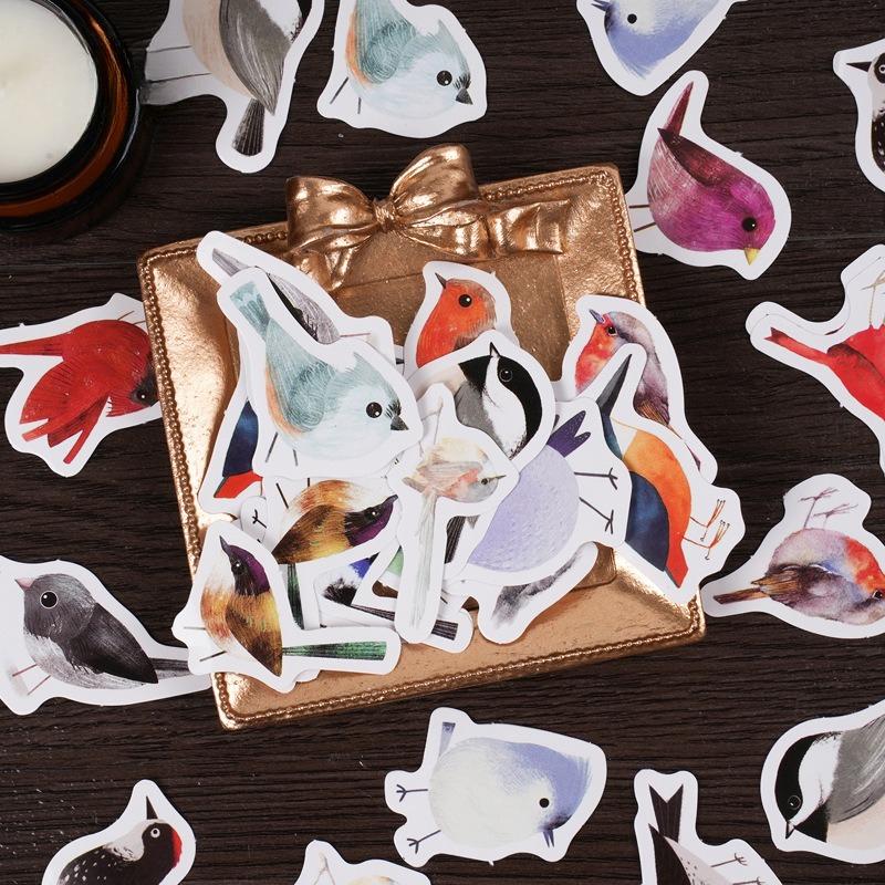 Милая наклейка с кошкой, креативная наклейка с изображением черного котенка Kawaii, играющего с милой канцелярской наклейкой для декоративного альбома своими руками