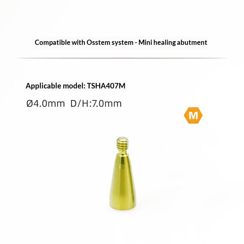 Dental Implant For Osstem Healing Abutment Tc4Eli Titanium Healing Cap Dental Materials For Clinic Lab Supply
