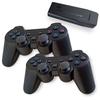 HD Wireless Handheld Game Console M8 with Two-Player HDMI Stick and PS1 Arcade Joystick.