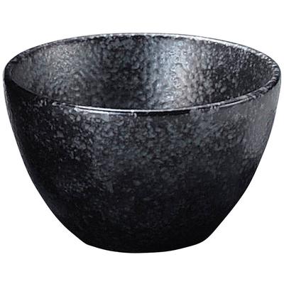 Чашка для сакэ Yamashita Crafts, черная, серебристая, черная, чиби, сакэ 14079770 5,7×3,4 см (30cc)