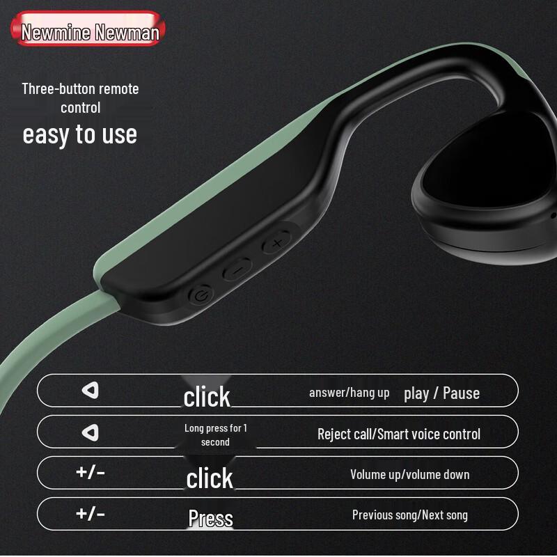 Спортивная Bluetooth-гарнитура с костной проводимостью Newman H81