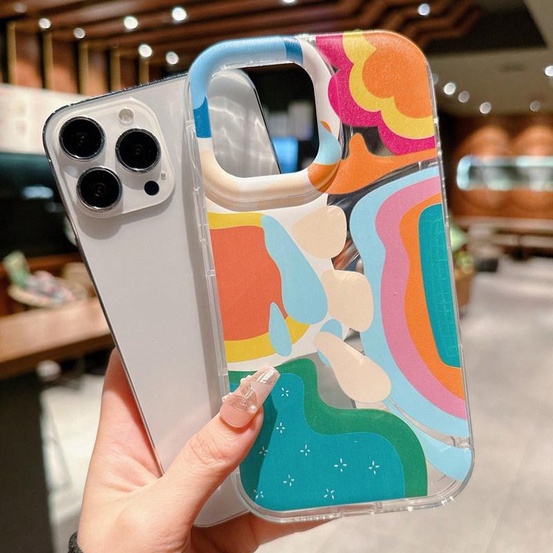 Минималистичный розовый чехол в форме сердца с улыбкой для iPhone 13 11 12 14 15 16 Pro Max 7 8 Plus SE 2 X XR XS противоударный чехол для телефона с подушками безопасности