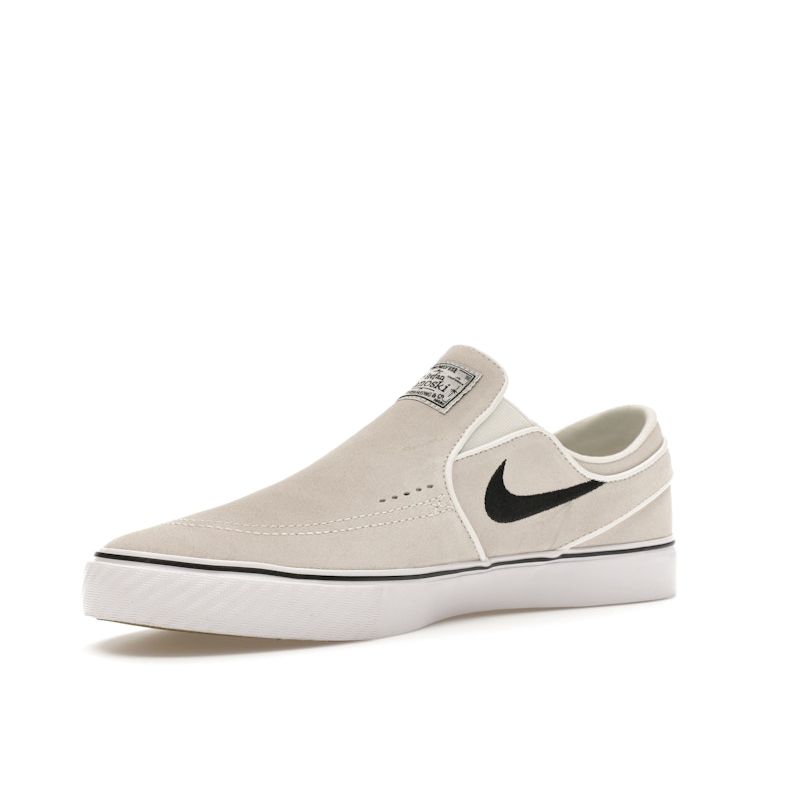 Nike Zoom Stefan Janoski+ Slip SB Summit белые черные мужские кроссовки кремовые FN5893-100