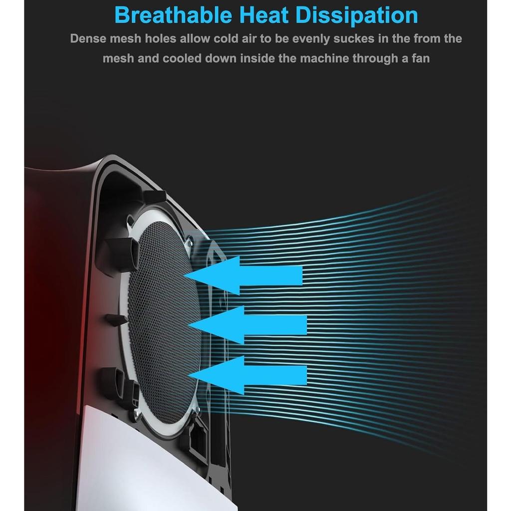 Пылевой фильтр для вентилятора PS5, простой в использовании, новый дышащий пылезащитный чехол для вентилятора охлаждения PS5, комплект пылезащитного чехла для вентилятора радиатора PS5