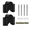 7/8" Motorcycle Handlebar Risers 22mm Bar Mount Mount Handle Handle Clamp  Universal Application