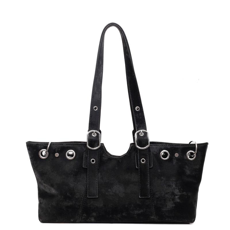 Сумка подмышку женская 2025 новая модная универсальная с высоким чувством ретро сумка через плечо для работы и поездок ручная сумка