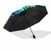 Neon Gaming Controller Umbrella Folding umbrella, automatic umbrella 8-Frame for Travel, camping Use Gift for Halloween Christmas