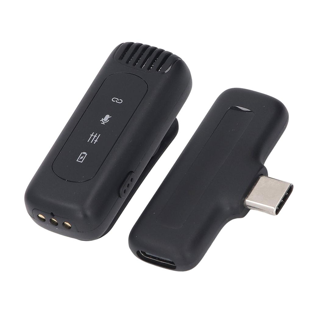Беспроводная петличная микрофонная система USB C шумоподавление беспроводной микро конденсаторный микрофон 65 футов