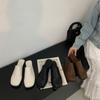 In the Spring and Autumn of 2025, the New Retro British Style Flat-bottomed Bag Head and Half Slippers Women's Shoe Version Wear Muller Shoes