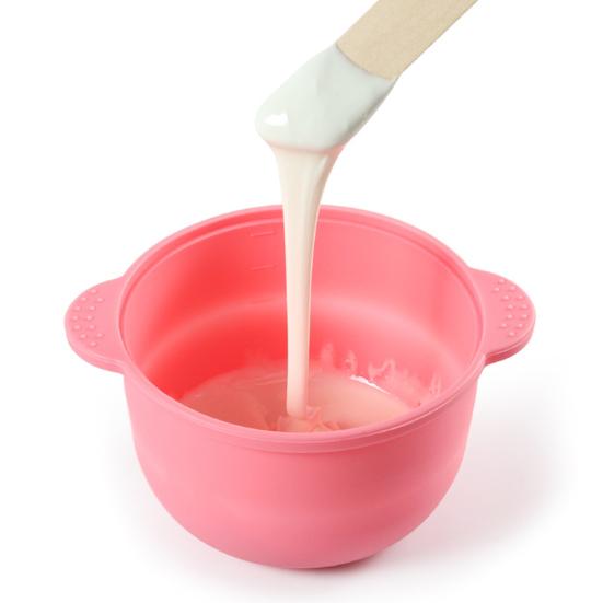 Силиконовый подогреватель воска с ручкой, антипригарный восковой горшок, чаша для удаления волос, нагреватель расплава воска, нагревательная машина, замена контейнера