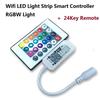 Wifi LED Light Strip Smart Controller RGBW Light & 24 Key Remote
