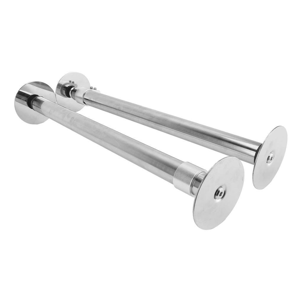 2PCS Undermount Sink Brackets 45-78cm Adjustable Stainless Steel Support Kit for Kitchen and Bathroo