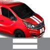 Чехол на капот автомобиля Наклейки на двигатель Для Fiat Talento Renault Trafic Nissan NV300 Opel Vivaro Фургон Спортивный Виниловая наклейка Аксессуары для тюнинга