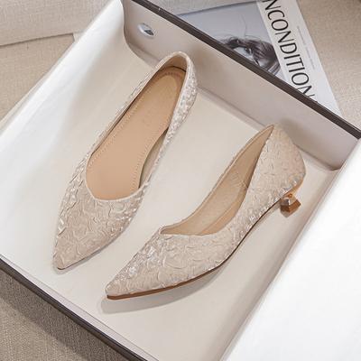 Туфли на низком каблуке флуоресцентных цветов, женские, брендовые, дизайнерские, туфли-лодочки из плиссированной ткани, женская рабочая обувь, большие размеры 41-43, таконы