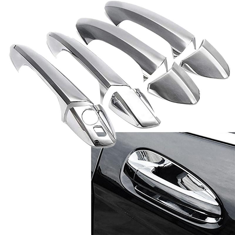Car Door Handle Trim Cover Replacement Exterior Door Handle Trim for GLA GLK W246 W204 W212 X204 W166 W117