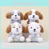Cute Soft Dog Plush Toy With Short Pile For Backpack Accessory And Collectors Gift
