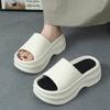 New Summer Female Platform Sandals Heels Beach Slippers Fashion Comfortable Flat Slides Outdoor Soft Cloud Home Shoes