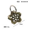 Puzzle Zinc Alloy Intelligence Unlocking Ring Unlocking Set, Nine-Link Educational Toy, Kong Ming Luban Lock Mechanism Box