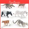 Серия ПВХ-моделей диких животных со статичными животными для домашнего декора и коллекции