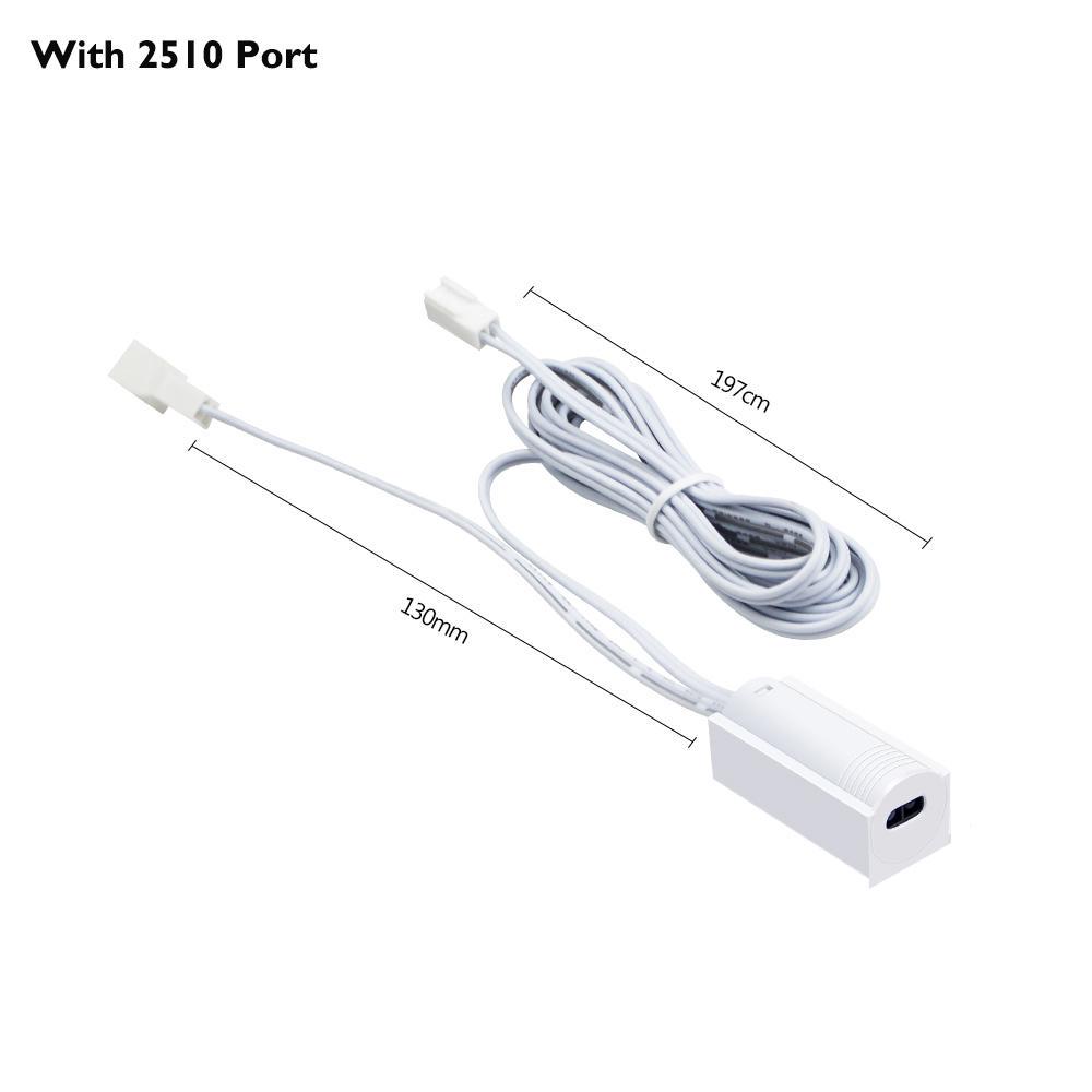 Тип отверстия, переключатель движения Seneor, 5A, 12 В-24 В, датчик сканирования ручной волны с портом 2510/портом постоянного тока для домашней кухни, светодиодная лента