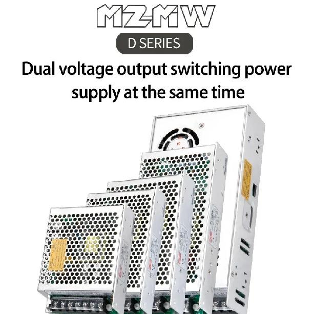 Dual Output Switching Power Supply 30W 50W 75W 100W 120W 350W 500W AC 100-240V DC 10V -5v 12V -12V 15V -15V 24v -24v Transformer