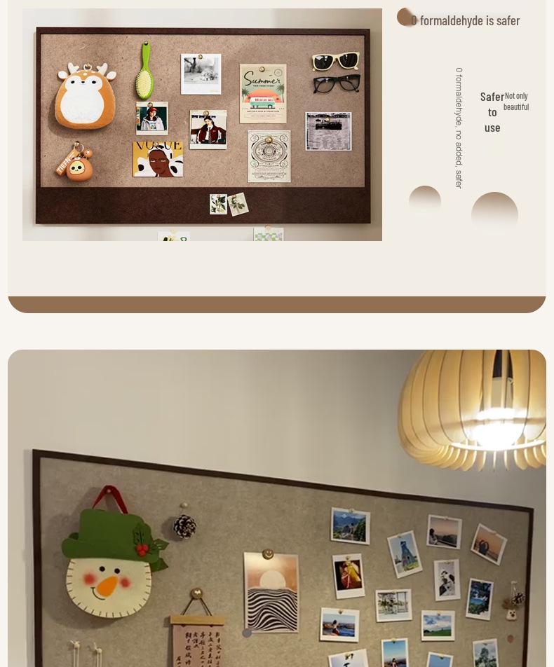 Зависть Фетровые наклейки на стену из фарфора для демонстрации фотографий и произведений искусства