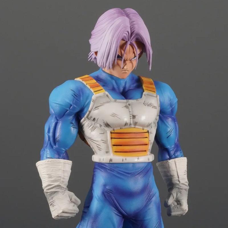Drogan Boll Z Super Trunks Figure Replaceable Heads Future Trunks Action Figures 29cm Pvc Statue Collectible Model Toy Gifts