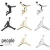 3D Металлическая Наклейка-Эмблема на Автомобиль Jordan Basketball - Декоративная Наклейка с Логотипом NBA AJ