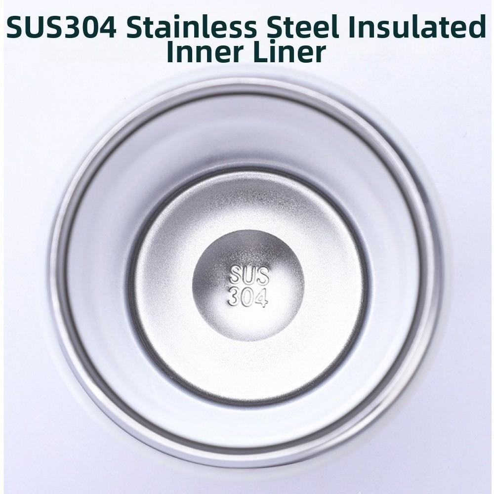 420ml Capacity Coffee Cup Flip Lid Water Bottle Creative Insulated Thermo Cup  Women Men