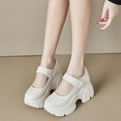 Туфли на высоком каблуке, женские, новые летние туфли с маленькой юбкой, женские туфли, туфли на платформе «маленький маффин»