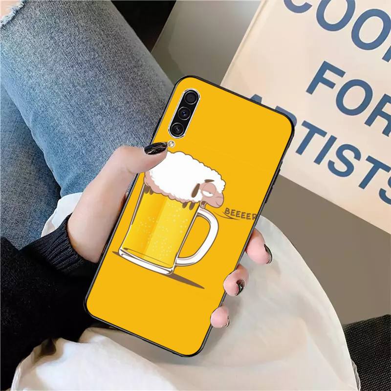 Чехол для телефона с пивом и водкой для Samsung Galaxy AS note 10 7 8 9 20 30 31 40 50 51 70 71 21 s ultra plus, чехол против падения