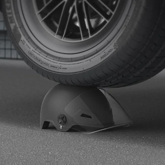 Universal Electric Bike Helmet: 3C Certified, All-Season, Unisex Half Helmet for Motorcycle Safety