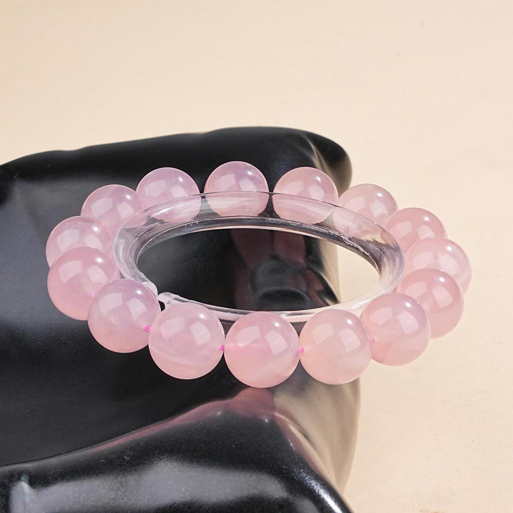 Браслет из кристалла розового кварца Mei Zhuo Starlight Pink & Purple