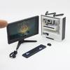 1/12 кукольный домик киберспортивные игры компьютер клавиатура набор стол стул набор кукольный дом кабинет мебель декор микро сценический реквизит