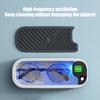 Ultrasonic Jewelry Cleaner One-Touch Operation 300ml Capacity High-Frequency Vibration Design Glasses Cleaning Device