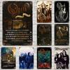 Opeth Vintage Metal Tin Signs Posters Decor Retro Metal Plaque Wall Art Decor for Garage Bar