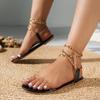 Женская обувь больших размеров, женские сандалии Rome Strappy Flat