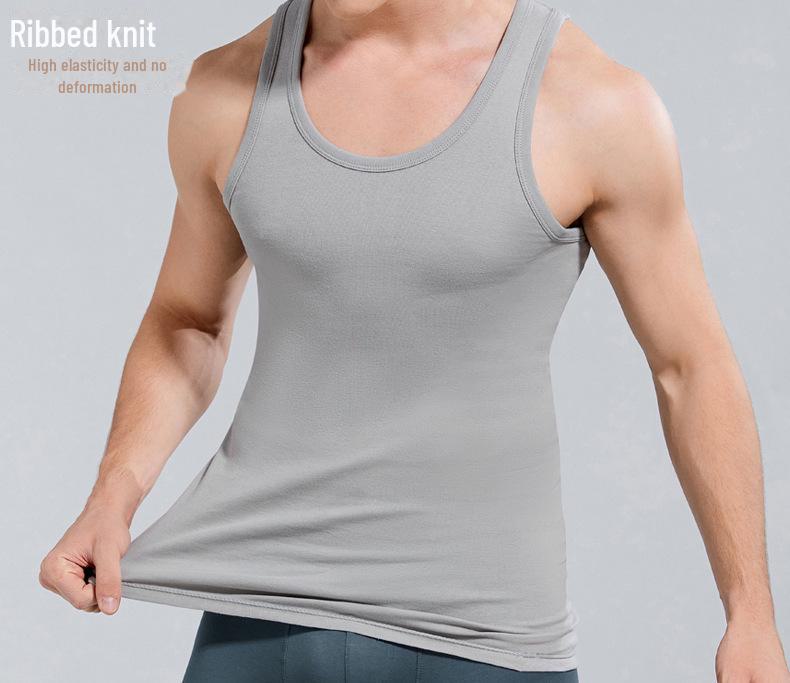 Men’s Cotton Fitness Vest - Spring/Summer
