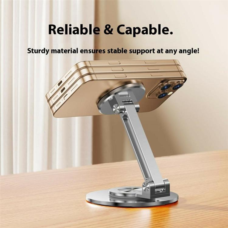CX-1 360 Degree Rotation Foldable Magnetic Phone Desktop Holder