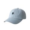 Hat Female Spring and Summer Ins Trendy Letter Baseball Cap K-style Face Small Adjustable Pure Color All-Matching Sun-Poof Peaked Cap