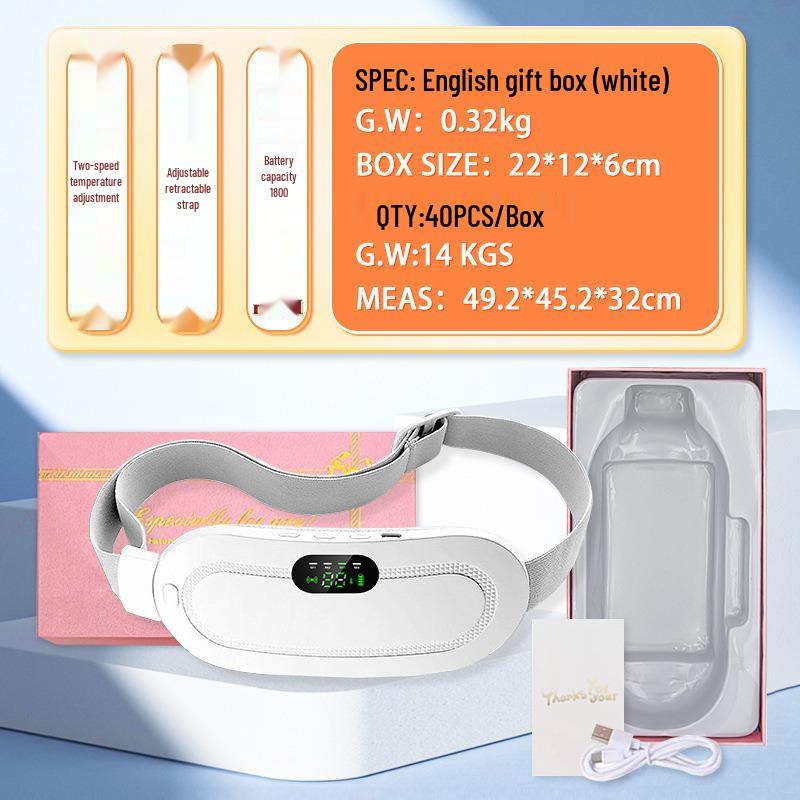 Согревающий бандаж для поддержки матки: Вибромассаж и теплотерапия для живота и спины